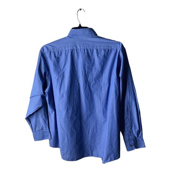 Van Heusen Originals Button Down Shirts Men Size 17/17.5 Pinstripe Casual Formal - Picture 5 of 7